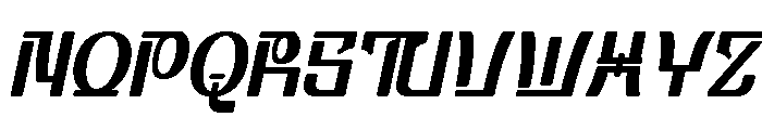 Hamsachin Italic Font UPPERCASE