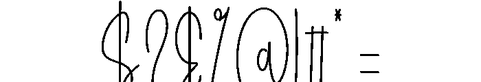 Hamsterday Font OTHER CHARS
