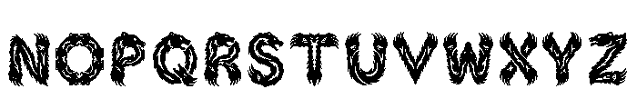 Han Regular Font LOWERCASE