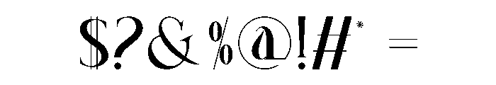 Hanabell Font OTHER CHARS