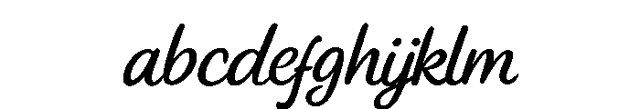 Hand Cukup Letter Sudah Regular FONT