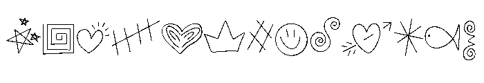 Hand Drawn Cute FONT