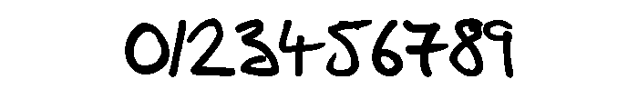 Hand Drawn Marker By Sq Regular Font OTHER CHARS