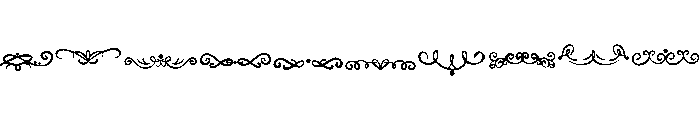 Hand Drawn Ornamental Font OTHER CHARS