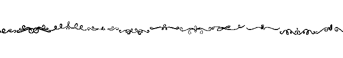 Hand Drawn Ornamental FONT