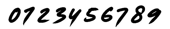 Hand Lespan Font OTHER CHARS