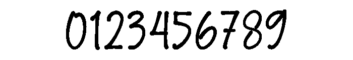 Hand Notes Font OTHER CHARS