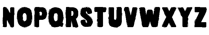 Hand Print Autism Font LOWERCASE