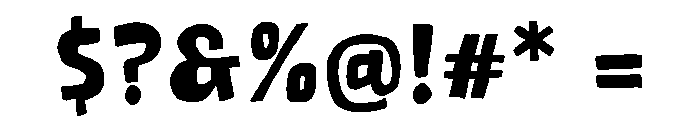 Hand Refzea Font OTHER CHARS