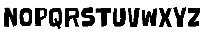 Hand Refzea Font LOWERCASE