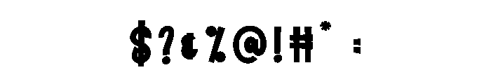 Hand Soap Font OTHER CHARS