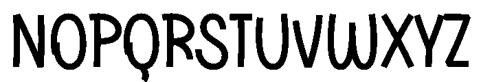 Hand Speed Regular Font UPPERCASE
