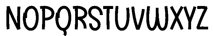 Hand Speed Regular Font LOWERCASE
