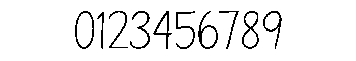 Hand Tulis Letter Gedrik Reg Font OTHER CHARS