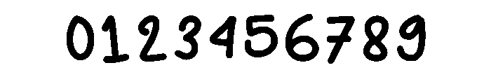 Hand Writting By Me Regular Font OTHER CHARS