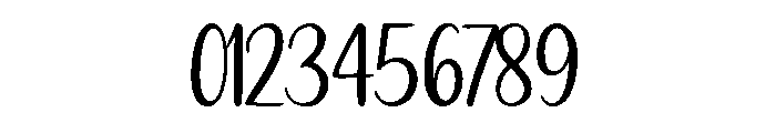 HandCocokLetter-Regular Font OTHER CHARS