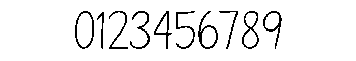 HandTulisLetterGedrik-Regular Font OTHER CHARS