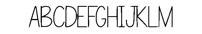HandTulisLetterGedrik-Regular Font UPPERCASE