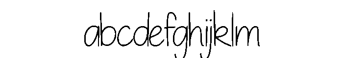 HandTulisLetterGedrik-Regular FONT