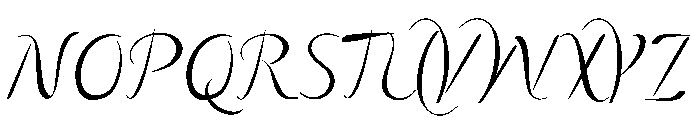 HandWriting Form Font UPPERCASE