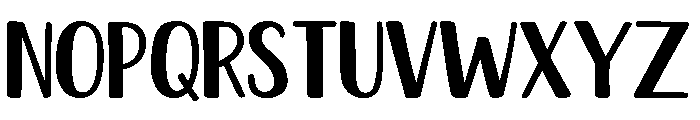 Handflow Font LOWERCASE