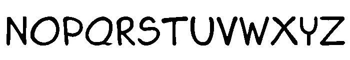 Handfree Sunday Font UPPERCASE