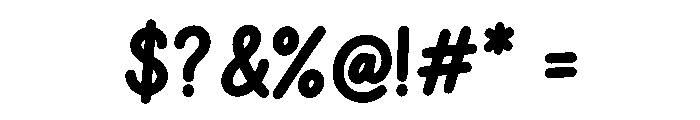 Handivo Font OTHER CHARS