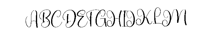 Handle Nautical Font UPPERCASE