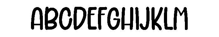 Handlettered Duo Font UPPERCASE