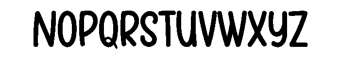Handlettered Duo Font UPPERCASE