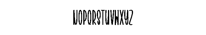 Handling Saturday Font UPPERCASE