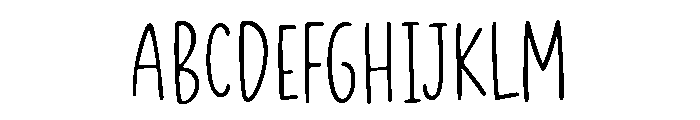 Handmade Biscuit Regular Font UPPERCASE