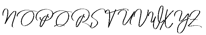 Handmade Casting Font UPPERCASE