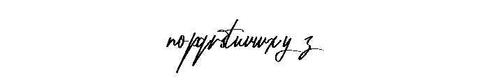 Handmade Casting Font LOWERCASE