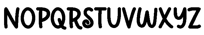 Handmade Christmas Regular Font UPPERCASE
