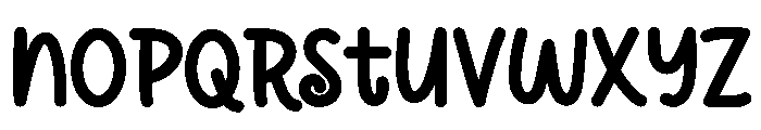 Handmade Christmas Regular Font LOWERCASE