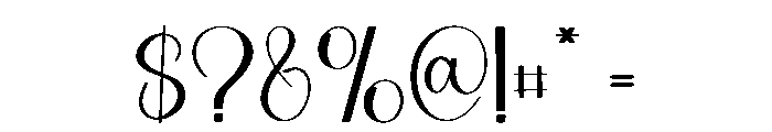 Handmade Creation Font OTHER CHARS