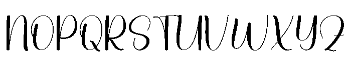 Handmade Creation Font UPPERCASE