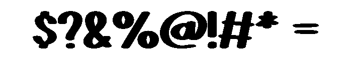 Handmade Cupcake Font OTHER CHARS