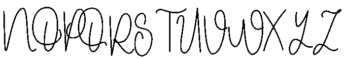 Handmade Graduate Font UPPERCASE