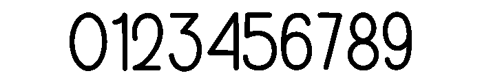 Handmade Headline Font OTHER CHARS