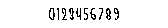 Handmade Minimalis Font OTHER CHARS