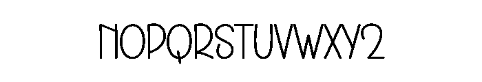 Handmade Notebook Font UPPERCASE