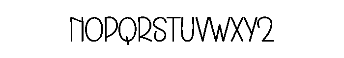 Handmade Notebook Font LOWERCASE