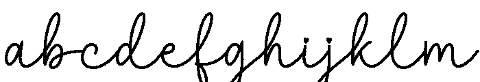 Handmade Script FONT