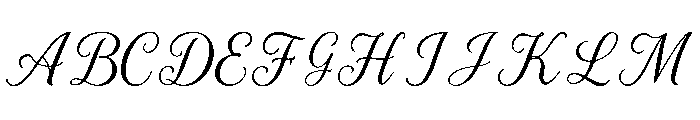 Handmade Velvet Font UPPERCASE