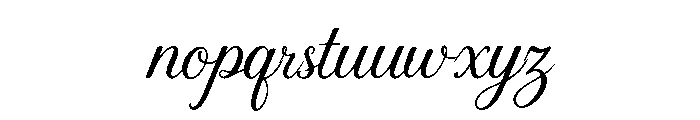 Handmade Velvet Font LOWERCASE