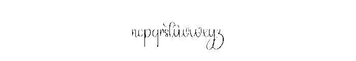 Handmade Wedding Font LOWERCASE