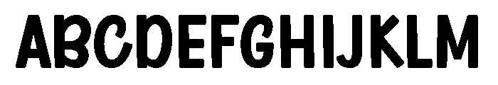 Handmade Whimsy Regular Font UPPERCASE