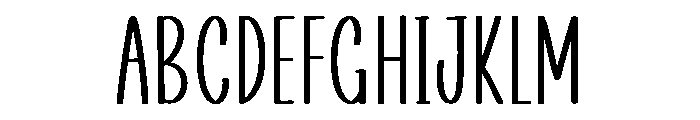Handmade2 Font UPPERCASE